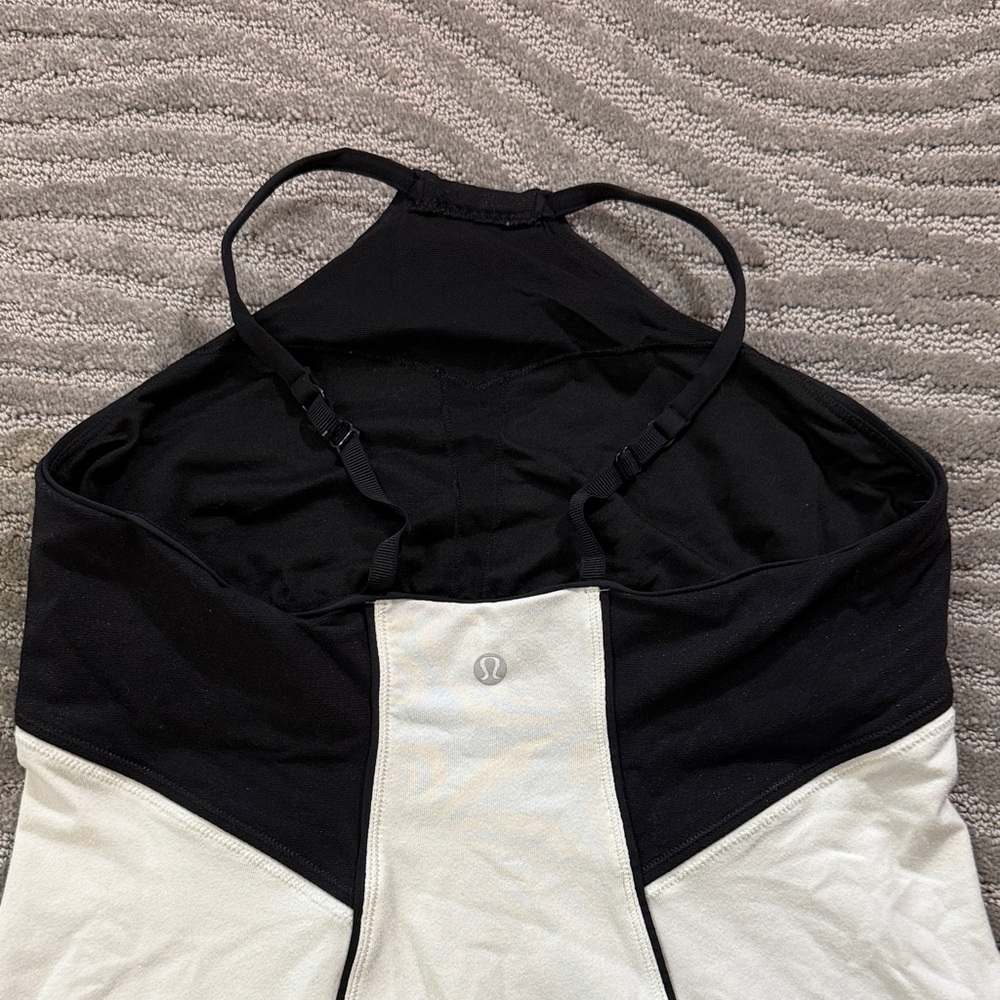 lululemon athletica Black and White Sports Bra